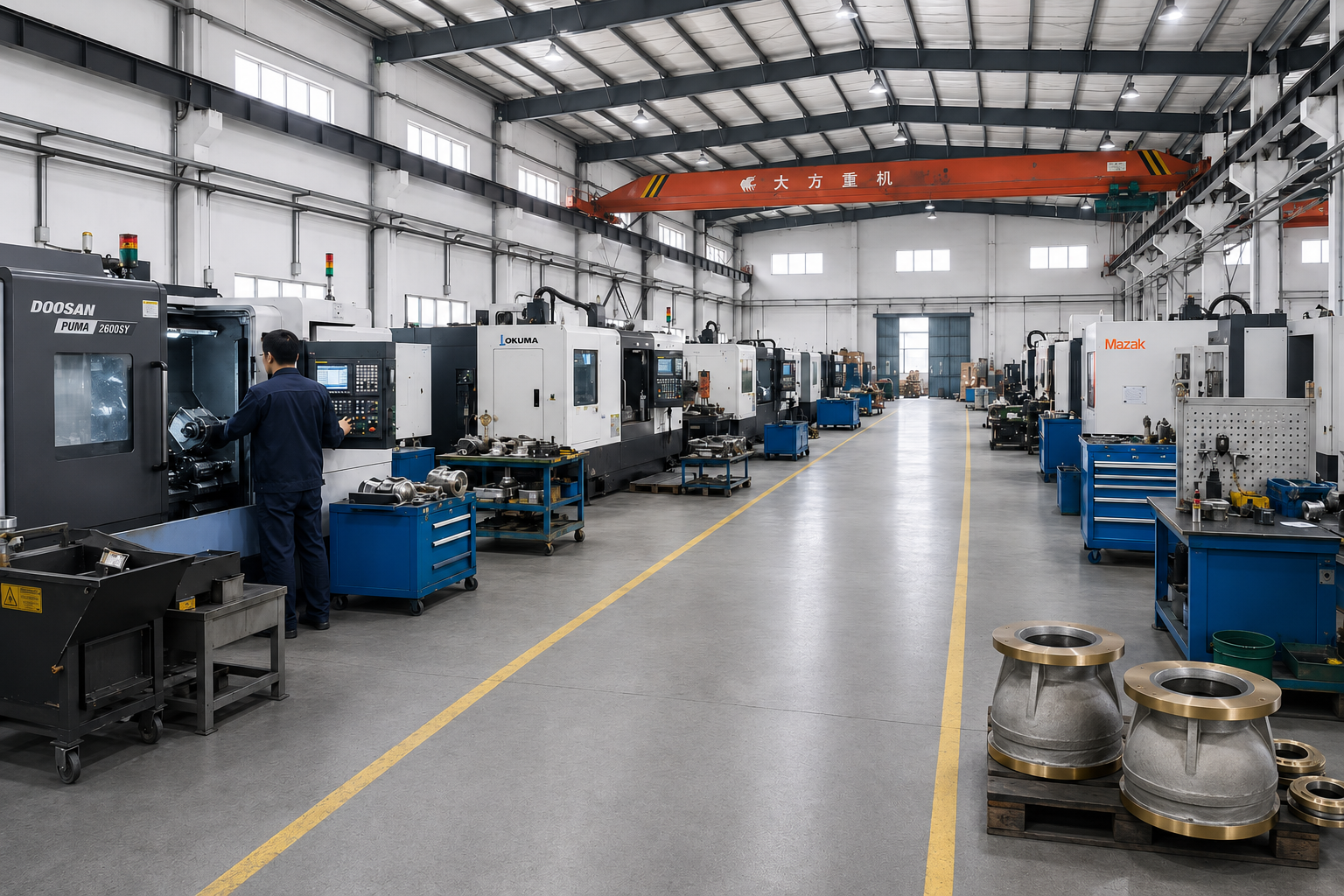 ATLA Marine factory workshop